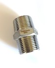 New 3 4  X Close Mnpt Straight Hex Nipple 304 Stainless Steel Class 150