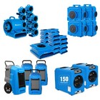 Mounto Air Mover Dehumidifier Air Scrubber Water Damage Restoration Package