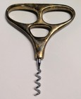 Vintage Brass Skull Corkscrew Carl Aubock Vienna Mcm 1950s Designer Barware