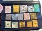15 Confederate Postmasters Provisional  Mid 1800s   Early Forgery Collection Csa