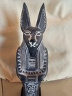 Ancient Egyptian Anubis Figurine ornament Possibly Made Of Wood resin 8  Tall