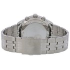 Seiko Essentials Men s Stainless Black Dial Chronograph Quartz Watch Ssb429
