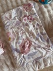 Lambs   Ivy Crib Bedding Set Baby Girl Pink Flower Crib Blanket Set Changing Pad