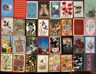 Mixed Lot Of 50 Vintage To Modern Playing Cards For Junk Journaling Craft Art