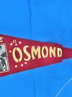 Rare- 70s Donny Osmond Felt Pennant-all Original-osmond Brothers-osmonds 28   
