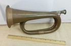 Vtg Copper Bugle Military - Scout - Cavalry British Army Repro Music Instrument