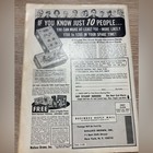 1965 Teen Pin-ups Magazine Oct Beatles Herman s Hermits Dave Clark 5 Vintage