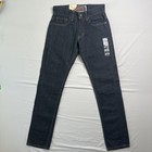 Levi s 511 Skinny Jeans Mens 29x30 Blue Dark Wash Extra Slim Button Fly Nwts