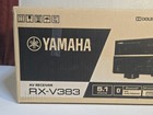 Yamaha Rx-v383 5 1 Channel 4k Ultra Hd Av Bluetooth Home Theater Stereo Receiver