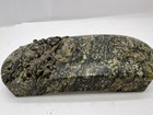 Ink Stone Chinese Old Hand Carved  8 X 4   Sea Turtle Frog Animals Inkstone