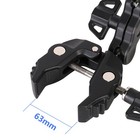 Super Crab Clamp Adjustable W  1 4 -20 Ball Head Mount For Dslr Camera Monitor