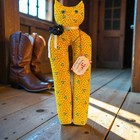 Calico Critters Puss In Boots Fabric Cat Boot D  cor 1982 Vintage 21 1 2  Long