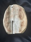 Vintage Alaskan Spirit Mask 8    X 6 5  Carved Fossilized Whale Vertebrae Unsigned