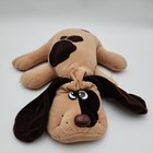 Tonka Pound Puppy 18  Vintage 1985 Brown With Dark Brown Spots Plush Dog