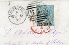 Mauritius Sg 88-winged Margin single Frank -mauritius  a  De 6 79   b 53   Circl