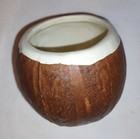 Vintage 1960s Trader Vics Tiki Bar Coconut Shape Mug Cup Hawaii