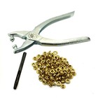 C s  Osborne Grommet Setting Kit  k257-00 W  Brass Size 00  3 16   Grommets