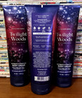 Twilight Woods Ultimate Hydration Body Cream Bath Body Works 8 Oz New 3 Pack Set