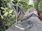 Vtg Lance Mallard   Frog Cast Pewter Figurine Signed H Wilson Ltd Ed 2607 6000