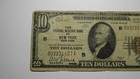  10 1929 New York City Ny National Currency Note Federal Reserve Bank Note Bill