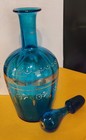 Czech Vintage Decanter With Glass Stopper