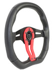 Pro Armor Force Aluminum 13 5  Steering Wheel Red Universal 6 Bolt Rzr X3