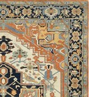 Pakistanrare Wool Area Rug Fine 8 X 10 Ft Serapi   Heriz Multicolored Geometric