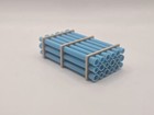 1 64 Scale 12  Sky Blue Water Pipe Trailer Load diorama Accessory