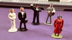 Vintage Barclay Little People Lead Figures 8pc Lot 1940   s 1950s 1 3 4    O Gauge