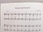 Salvation Sheet Music Levoy Cleon Dewey Piano Vocals Religious Gospel       F4aq