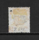 Great Britain Scott 138 Used Fine - 1902 1sh Car   Dl Green Issue - Edward Vii