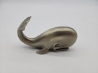Vintage Hudson Pewter Whale  604 Nautical Paperweight Figurine Made In The Usa