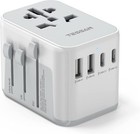 Travel Universal Power Adapter With 2 Usb  Wall Charger Travel Adapter Usa To Eu