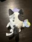 Moose Bluey Princess Muffin Mini Plush Dog Gray Purple With Tags 2024 18062