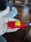 Rare Vintage Vtg Sterling Novelty Hard Plastic Pencil Sharpener Boat Toy 