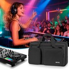 Padded Dj Controller Travel Case For Xdj-rx2 Rx3 Prime 4 Mcx8000 Mixtrack Pro 3