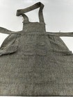 Vintage Child s Apron Brown With Pockets Handmade