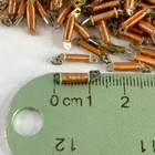 50 Wire Copper Coils Watch Part Steampunk Altered Art Wheel Gears Watchmaker Lot