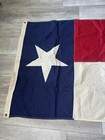 Vintage Cotton Texas State Vertical Flag Cloth Usa American Old Art Lone Star