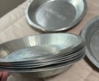 13 Vtg 9  Aluminum Pie Plate Pan Tins Martino s Marie Callender s Bakers Square