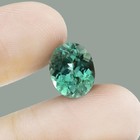 Natural 6 60 Ct Blue-green Parti Sapphire Oval Cut Certified Rare Loose Gemstone