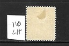 Canada Scott  110 1911-25 Admiral Issue 4c  olive Bister   Mint  Hinged
