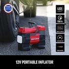 Tire Inflator Portable 12v Digital Air Compressor Pump 150psi Auto Shut Off Led