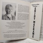 1978 Vtg Macrame Holiday Celebrations Quality Craft Instructions Book Pat Depke