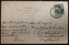 1911 Jaffa Palestine Germany Post Office Postcard Cover To England Auja River