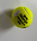 Jannik Sinner Signed Dated 2025 Wimbledon Tennis Ball Italy Aec Champion Jsa