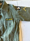 1960 s Us Army Uniform Bdu Top Vietnam War 101st  Airborne Patch Named Pvt Small