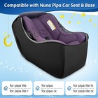 Padded Car Seat Travel Bag Backpack Compatible With All Nuna Pipa Car Seat An   