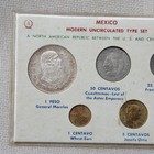 Mexico Modern Uncirculated Type Set 6 Coins