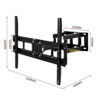 Articulating Full Motion Tv Wall Mount Swivel Tilt For 32 42 47 50 55 60 65 70 